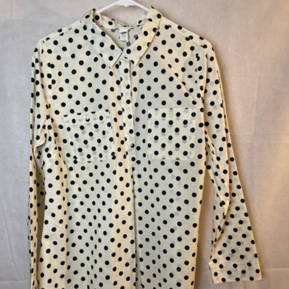 Old Navy Polka Dot Cotton Maternity Top